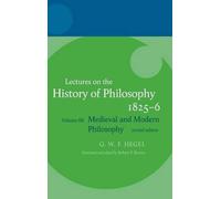 Hegel: Lectures on the History of Philosophy (Tapa dura) Hegel Lectures