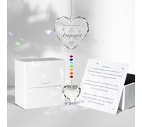 Hegelda Regalos de agradecimiento para mujeres: atrapasueños de cristal, regalo de agradecimiento para compañeros de trabajo, mentores, profesores, enfermeras, recuerdo de reconocimiento de diferencia