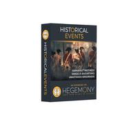 Hegemona: Expansin de eventos histricos: 50 nuevas cartas Agregan eventos a su juego un juego nico del juego de mesa con cartas asimtricas.
