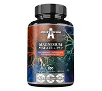 Hegemonía de Apolo - Malato de Magnesio + P5P - 200 cápsulas