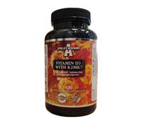 Hegemonía de Apolo - Vitamina D3 con K2 MK7 - 120 cápsulas vegetales