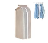 HEGGMKK Funda Antipolvo 3D para Ropa, Larga: 30/60/ 80/100, Alta: 90/120, Organizador De Abrigos Transparente para Trajes, Vestidos, Abrigos De Invierno,30×120×50cm