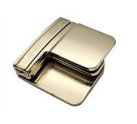 Hehimin Invisible Belt Multi-Function Belt Clip Lazy Belt Cordless Buckle Belt tighten The waistband, Unisex Multi-Function Belt Clip (Gold)