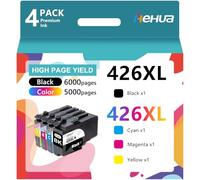 hehua LC426XL Cartuchos Multipack Compatible para Brother LC426 Cartuchos