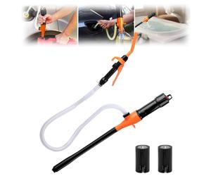 Hehuo Portable Power Battery Pump, Portable Battery Pump for Gas, Fuel Transfer Pump Battery Powered, Portable Battery Powered Gas Pump, Electric Hand Pump, Easy to Use Hand Fuel Pump (1Set)