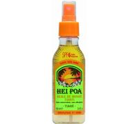 Hei Poa, Filtro solar corporal con Aceite de Monoï, perfume tiaré SPF6-100 ml.