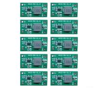 HEIBTENY 10 unidades para placas de circuito reguladoras de voltaje solar Ximimark de 5 V, con protección contra cortocircuitos, diseño compacto de 25,5 x 13,5 x 4 mm, salida estable de 5 V 1,5 A para
