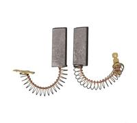 HEIBTENY 2 cepillos de carbono para herramientas eléctricas Bosch 5 x 125 x 36 mm, piezas de repuesto de motor con alambre de cobre, cepillos de alta durabilidad para accesorios de reparación de