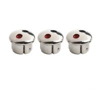 HEIBTENY 2 interruptores de luz para puerta de refrigerador, botón normalmente cerrado, 250 V/125 V 0,5 A/1 A, compacto de 32,6 x 18,5 x 15 mm, para congelador, reemplazo de control de luz de