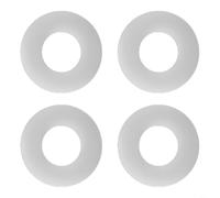 HEIBTENY 4 juntas de sellado de silicona para válvula de drenaje Geberit de 2 pulgadas, compatible con arandela de base 816.418.00.1, anillo de repuesto a prueba de fugas de alta calidad para