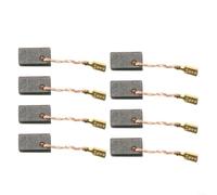 HEIBTENY 8 cepillos de carbono de 6,5 x 8 x 14 mm, para amoladora angular Bosch GWS 7-100, 7-125, 7-100T 7-125T 7-100TE 7-125TE piezas de repuesto de motor de herramienta eléctrica cobre