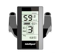 HEIBTENY 800S E-Para la exhibición de la bici para M620 HD Drive Motor Pantalla Vertical LCD Panel de Instrumentos 24V-60V Conector de 5 pines Negro