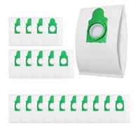 HEIBTENY 8300AM 8300ER Bolsas de vacío para SEBO Airbelt para serie E E1 E2 E3 4 capas no tejidas bolsas de polvo filtración eficiencia para aspiradoras de recipiente y blanco (20 piezas)