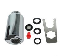 HEIBTENY Adaptador automático de grifo con sensor infrarrojo con funcionamiento manos libres, recargable por USB para cocina, baño, oficina, hoteles y escuelas