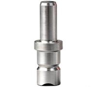 HEIBTENY Adaptador de boquilla de conector de tubo de leche de acero inoxidable, para HP3, pieza de máquina espresso, 0,42 x 0,57 x 2,1 cm, color plateado, ajuste resistente a la corrosión