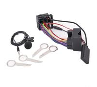 HEIBTENY Adaptador de cable de audio para coche, compatible con Bluetooth 5.0 AUX-IN para Ford para Fiesta MK6 2005-2008, para Focus MK2 2004-2011, para Mondeo MK3/MK4, para C-Max MK1/MK2