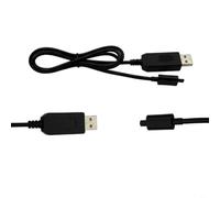 HEIBTENY Adaptador de carga USB para cable de cambio electrónico Di2, compatible con XT/XTR/SM-BCR1, 90 mm, conexión segura a presión, indicador de estado LED, negro