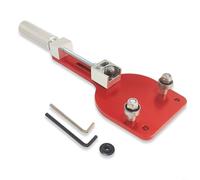 HEIBTENY Adaptador de volante de carreras de aluminio para Thrustmaster T300, T500, TS-PC, TX, soporte de montaje de simulador, base estable para volante de juegos, negro (rojo)