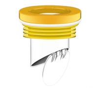 HEIBTENY Anillo de sellado de brida de inodoro de silicona con válvula de retención antirreflujo integrada para tubos de PVC de 100-110 mm, junta a prueba de fugas y reflujo en fontanería de baño