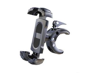 HEIBTENY Anti-Shake Truck A-Pillar Soporte de teléfono de agarre fuerte con ángulo de visión ajustable para teléfonos inteligentes de 47-7 pulgadas con una sola mano Soporte de teléfono celular