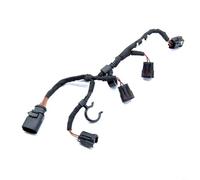 HEIBTENY Arnés de inyector de alta presión para A1 para A3 para A4 A5 para A6 Q3 Q5 para TT 2012-2018 Cableado de motor de gasolina compatible con 06L971627K 06L971627E ABS negro