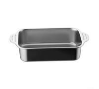 HEIBTENY Bandeja Horno Lasaña para acero Inoxidable 46cm Antiadherente(45) | para acero inoxidable 18/8, para superficie antiadherente, distribución calor uniforme, para ideal para lasaña, 46cm