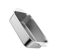HEIBTENY Bandeja Horno Lasaña para acero Inoxidable 46cm Antiadherente(45d) | para acero inoxidable 18/8, para superficie antiadherente, distribución calor uniforme, para ideal para lasaña, 46cm