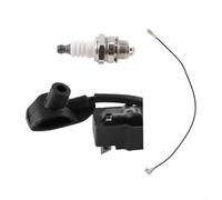 HEIBTENY Bobina de encendido para BR500 BR550 BR600 BR700, sopladores de hojas de mochila, generador de chispas de motor, núcleo de metal de resina de alta resistencia, repuesto 4282 400 1305 4282-400