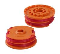 HEIBTENY Bobina de recortadora con línea de 15 mm y cubierta de tapa para Ozito LTR-529U y para Worx WG119E Grass para STRIMMERS Pieza de repuesto de instalación rápida