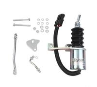 HEIBTENY Bobina de válvula solenoide de apagado de combustible de 12 V para Deutz para Bosch para PERKINS, parte 3932017 SA-3742-12, compatible con motores TD404 EDC17, generador de tractor excavador