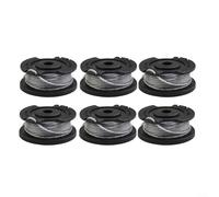 HEIBTENY Bobina y línea de repuesto para recortadoras Bosch EasyGrassCut de 18 V, para EasyGrassCut 26, 18-230, 18-260 y 18-26, número de pieza F016800569 (6 piezas)