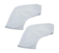 HEIBTENY Bolsa de filtro de nailon denser para AIPER, aspiradora de piscina de mano inalámbrica, compatible con Pilot H1, estructura de poros finos de 180, reutilizable y lavable, color blanco