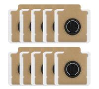 HEIBTENY Bolsas de polvo para aspiradora Dreame Z40 Station, tela no tejida, gran capacidad, resistente al desgarro, fácil instalación, mantiene suelos limpios (paquete de 10)