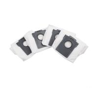 HEIBTENY Bolsas para aspiradora Dreame D20 Plus, paquete de 4 bolsas de polvo de gran capacidad de 3,5 L, filtro ultrafino, no tejido, contención higiénica resistente al desgarro