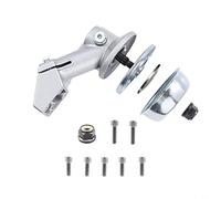 HEIBTENY Cabezal de engranaje de repuesto para cortador de cuerda, 10 dientes, 254 mm, eje cuadrado, caja de engranajes compatible con FS55 para FS80 FS85 FS90 FS94R FS111 FS120