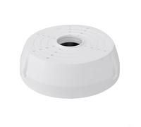 HEIBTENY Caja de conexiones de cámara domo Base de gestión de cables impermeable para cámara IP CCTV Soporte de montaje de ocultación de alambre Interior Exterior Protección del sistema de seguridad