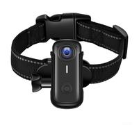 HEIBTENY Cámara portátil de acción de pulgar 2K con cordón magnético, grabación de video HD 1080P, detección de movimiento, grabación en bucle, carga tipo C, batería de 650 mAh para caminar y andar en