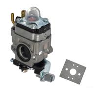 HEIBTENY Carburador para desbrozadoras de 52 cc compatible con Brast, cremallera, para, líder, para Monzana, para Güde, para Hecht, para AL-KO y más piezas de cortacésped