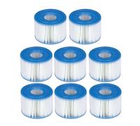 HEIBTENY Cartuchos de filtros de repuesto para piscinas de spa Intex S1 29011E, para bañeras de hidromasaje PureSpa, cartucho de filtro de spa eficiente captura de suciedad prolonga la vida útil de la