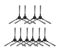 HEIBTENY Cepillo lateral de repuesto para aspiradora robot para Nedis WIFIVCB01 WIFIVCR001CBK, juego de cepillos laterales, kit de mantenimiento de limpiador automático, mejora la e