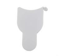 HEIBTENY Cinta métrica retráctil de 150 cm, con botón de bloqueo para cintura, cadera, pecho, muslo, calo, seguimiento de la salud, plástico blanco