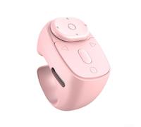 HEIBTENY Control remoto inalámbrico con anillo de desplazamiento compatible 5.3, obturador de cámara y función de clic automático para fotografía de smartphone, alcance de 10 m, carga rápida tipo C