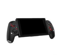 HEIBTENY Controlador móvil inalámbrico para juegos con joysticks de efecto Hall, botones traseros dobles y agarre antideslizante giroscópico para Switch 2/1 PC y control remoto, color negro