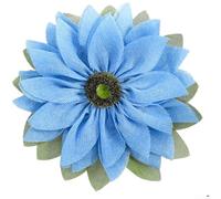 HEIBTENY Corona de girasol artificial de 45 cm, adorno colgante floral hecho a mano para Acción de Gracias, decoración del hogar, puerta delantera, pared, jardín, fiesta, festival (C)