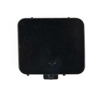 HEIBTENY Cubierta de ganchos de remolque para parachoques delantero para BMW E60 M Sport 2003-2010, piezas de repuesto directas de PC PBT negro 51117897210 51117896585, fácil ajuste para restauración