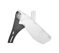 HEIBTENY Cubierta de seguridad de acrílico para sierra de mesa de 4 a 10 pulgadas con protector de hoja transparente y divisor de material tipo R, escudo protector a prueba de polvo para equipos de