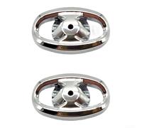 HEIBTENY Cubierta lateral de perilla de metal para Daiwa para carretes LT Fuego para REGAL Revros Legalis Luvias Caldia para CROSSFIRE Exist Alphas SV Tatula para ZILLION Grip Pill Cap Gris 18,5 x