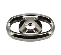 HEIBTENY Cubierta lateral de perilla de metal para Daiwa para carretes LT Fuego para REGAL Revros Legalis Luvias Caldia para CROSSFIRE Exist Alphas SV Tatula para ZILLION Grip Pill Cap Gris 18,5 x