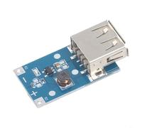 HEIBTENY DC-DC Boost Module 0.9V a 5V 600mA Step Up Converter Board con salida USB para fuente de alimentación DIY Generador de manivela Proyecto de batería Azul