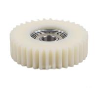 HEIBTENY Engranaje de motor de nailon de 36 dientes para BAFANG 500 W E-Bike Rodamiento de acero interno Pieza de repuesto Accesorio de metal y plástico para reparación y actualización de motores